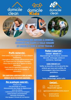 Domicile Clean Recrute !